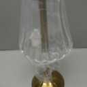 HEQET Cordless Table Lamps for Home,Table,Dining Room, Gold Rechargeable Lamps, USB Charge 12'' Tall LED Brass Portable Outdoor Indoor Table Lamp with Built-in Dimmer