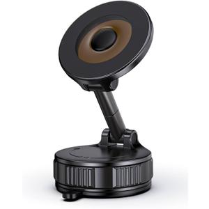Car Phone Holder Compatible with Magsafe [60+LBS Strongest Suction & 2800gf Magnetic] 360 Adjustable Car Phone Mount, Phone Holders for Your Car for iPhone 17 Pro Max 16 15 14 13 12 Air Plus