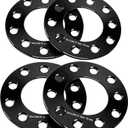 5x4.5 5x114.3 5x4.75 Universal Wheel Spacers for Ford/Jeep/Toyota/Honda/Nissan, 4PCS 1/4" (6mm) Wheel Adapters for Cherokee Liberty Wrangler Mustang Ranger Tacoma Camry Accord Civic CRV 370Z Sentra