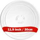 4393799 4393751 Microwave Glass Turntable 11.9 inch Fit for whirl-pool ken-more amana may-tag Microwave Tray Plate Replaces 30QBP4185 AP3130793 PS373741 8206226