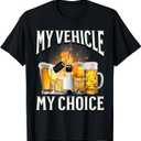 My Vehicle My Choice T-Shirt (Small, Black)