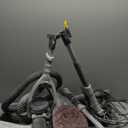 AMYBEST Drywall Sander, Powerful Electric Drywall Sander with Vacuum Dust Collection, 5 Speed 1000-2100 RPM, Popcorn Ceiling Remover, LED Light & 12 Sanding Discs, Extendable Handle (GREEN)