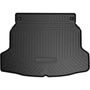 T TGBROS Custom Fit for Cargo Mat 2017-2021 Honda Civic Hatchback (No Sport or Sport Touring Models) All Weather Cargo Liner Floor Mat Black (2017-2021 Civic Cargo Liner)