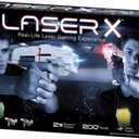 LASER X The Original Two Player Laser Tag Gaming Set, Blasters & Vest Sensors, Ages 6+