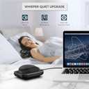 Mouse Jiggler Undetectable  Ultra Slim Mouse Mover with Realistic Movement, No Software Needed, Keeps Your PC Awake and Active, Keeps Computer Awake for Office or Remote Work - Black