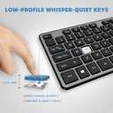 USB Wired Keyboard for Window,Comfortable Quiet Chocolate Keys, Durable Ultra-Slim Wired Computer Keyboard(QWERTY) for PC, Windows 11/10/8/7/XP/Vista KB1430