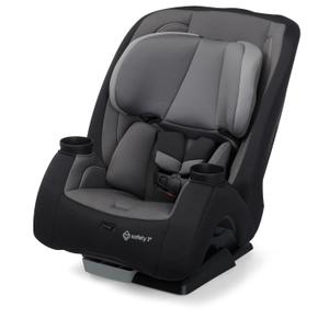 Safety 1st TriMate 3-in-1 Convertible Car Seat, Slim Fit, Infant to Big Kid Car Seat, Easy-Install Harness, Machine-Washable Cover, Dishwasher-Safe Cup Holders, 5-100 lbs, Sharkskin