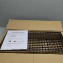 TORACK 2 Pack Wall Mounted Storage Shelves, 23.5" x 12" Wall Shelf for Garage, Closet, Laundry Room, Heavy Duty Garage Wall Shelving, Holds Up to 65 lbs(Black)