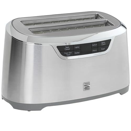 Kenmore Elite 76774 4-Slice Auto-Lift Long Slot Toaster in Stainless Steel
