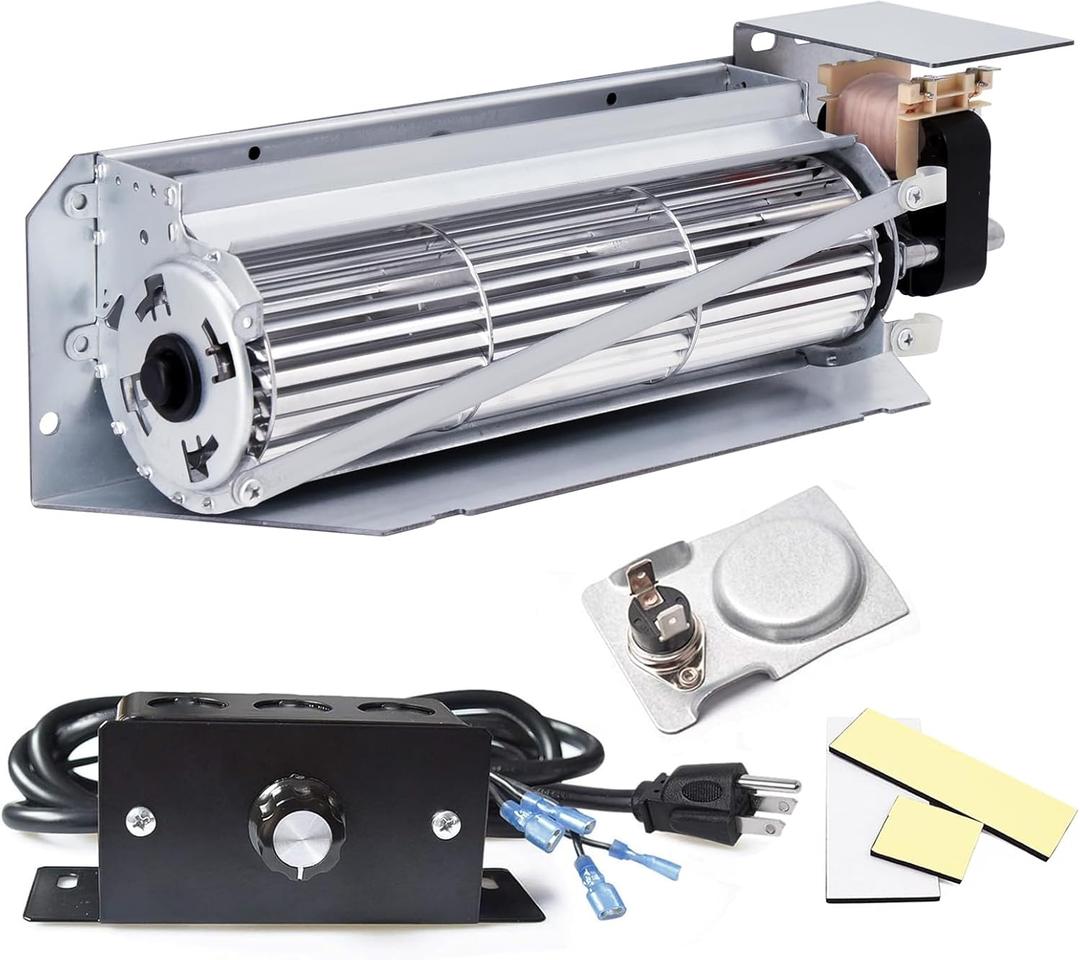 Criditpid FBK-250 Fireplace Blower Kit for Lennox, Superior, Astria, Rotom HB-RB250, 80L86 FBK250 Fireplace Blower Fan Kit for Superior DRT2035 BCI-42 BC-36 DR-500CMN, Lennox MPD3530CNM LMDV3530CNM.