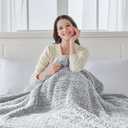 Sealy Electric Blanket Queen Size, Dual Control Soft Sherpa Heated Blanket with 10 Heating Levels & 1 to 12 Hours Auto-Off Settings Over-Heated Protection 84"x90" Machine Washable, Charcoal