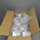 Goodluck 40 PCS Diamond Stemless Plastic Wine Whiskey Glasses, 12 Oz Disposable Cocktail Glasses, Suitable for Weddings, Birthday Parties, Family Gatherings, Bars, etc （Gold rimmed cups）