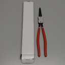 13-Inch Snap Ring Plier Heavy Duty Internal Circlip Pliers Straight Jaw Tip Diameter 0.12" for Installing, Removing, and Retaining Ring