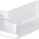 DA97-08400A Refrigerator Door Shelf Bin Compatible with Samsung Left Door Shelf Basket RF4287HARS RF4287HAWP RF4287HABP RF4287HAPN, Fridge Left Bin Replacement DA97-08400B DA97-08400C DA63-05384A