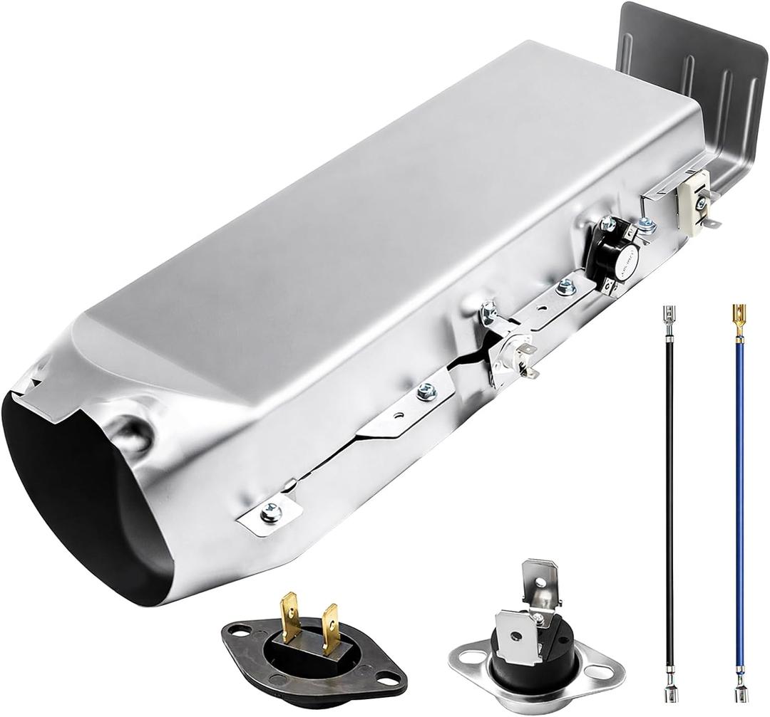 DC97-14486A Dryer Heating Element Kit, Fit for Samsung Amana Maytag Dryers, Replaces DC9714486D, DC9708891A, AP4342351, AP4452178