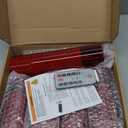 Flameless LED Candles with Timer 5 Pc Flickering Flameless Candles for Romantic Ambiance and Home Decoration Stable Acrylic Shell,with Embedded Star StringBattery Operated CandlesRed