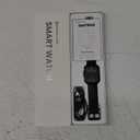 Parsonver Smart Watch, 5ATM Waterproof Watch for Swimming, Fitness Activity Tracker with 110+ Sports Modes, Heart Rate/Sleep/SpO2/Calories Monitor, Pedometer, Fitness Watch for Android & iPhone, Black