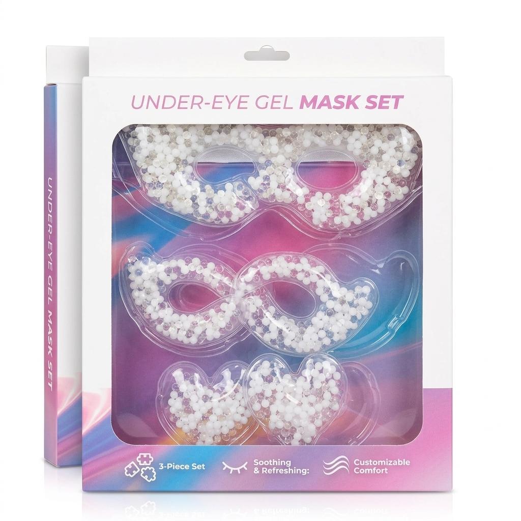 Under eye gel mask set