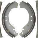 ACDelco Silver 14675B (19255651) Bonded Rear Drum Brake Shoe Set