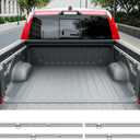5.7FT Side Bed Rail Compatible with 2019-2025 Dodge Ram 1500 Tie Down Rail Trail Rail System Replacement for 2019-2025 Dodge Ram 1500 Accessories (Side Trail Rail)