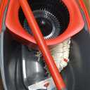 O-Cedar EasyWring Microfiber Spin Mop, Bucket Floor Cleaning System, Red, Gray, Standard
