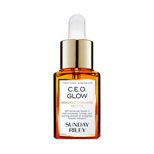 Sunday Riley C.E.O. Glow Vitamin C & Turmeric Face Oil (0.5 Fl Oz (Pack of 1))