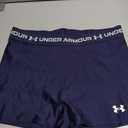 Under Armour Women's HeatGear Armour Shorty Shorts (Blue, L)
