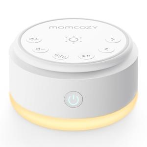 Momcozy Sound Machine for Baby-20 Soothing Sounds & Touch Warm Light Portable White Noise for Kids & Adults for Sleeping Timer and Memory | Ideal Travel Companion & Nursery Must-Have
