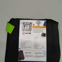 V VOLKGO Large Stroller Bag for Airplane, Large Cover for Airtravel, Jogger & Umbrella Stroller Cover for Travel - Fits Wide, Gate Check Bag, Heavy Duty Durable Infant carrier covers for Air Travel (Black)