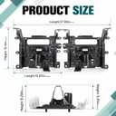 Front Bumper Bracket for 2013-2018 Ram 1500 and 2019-2024 Ram 1500 Classic