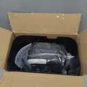 Bonsaii Paper Shredder for Home Use, 3.4 Gal Wastebasket, 6 Sheet Crosscut Paper Credit Cards, Staples, and Clips Shredder for Home Office Use, Portable Handle Design (C237-B New Version)