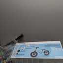 NEW Chillafish Izzy Lightweight Toddler Balance Bike, Blue With Colorful Wheels