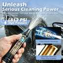 3PCS High Pressure Hose Nozzle, 2026 New Garden Hose Nozzle, Washer Gun with 3 Spray Patterns, Power Washer Nozzle Attachment for Car & Patio Cleaning