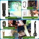 Survival Kit Advent Calendar 2025, 24 Days Christmas Countdown Calendar for Adult Men Teen, Household Hand Tool Kit for Outdoor Camping, Fishing, Adventure