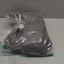 NICETOWN Blackout Window Curtains 63 inch Length 2 Panels - Grommet Top Room Darkening Thermal Insulated Solid Vertical Drapes for Bedroom/Kid Room (37 x 63 Inch, Grey)