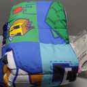 Jay Franco Minecraft Animal Patch 7 Piece Full Bed Set - Includes Comforter & Sheet Set Bedding - Super Soft Fade Resistant Microfiber (Official Minecraft Product)