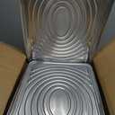 EHOMEA2Z Large Aluminum Pans With Lids Disposable Full Heavy Duty Roasting, Broiling, Baking, Catering Pans 21x13x3 (15, Full-Size w/Lids)