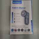 BEAUTURAL Fabric Shaver and Lint Remover, Sweater Defuzzer with 2-Speeds, 2 Replaceable Stainless Steel Blades, Battery Operated, Remove Clothes Fuzz, Lint Balls, Pills, Bobbles Gray