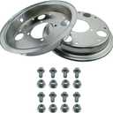 3.50 x 8" Wheel Rim With Bolts & Screws For Honda Monkey Gorilla Z50A Z50 Z50J Z50R Bike (Silver)