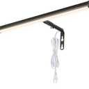 Xbuyee Plug in LED Picture Lights for Paintings, 16inch 3000K Adjustable Art Light Gallery LED Wall Light Wall Sconces for Display Art Work, Oil Rubbed Bronze Finish, 6W CRI90+, ETL