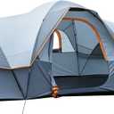 WildFinder Camping Tent 10 Person, Family Tent for Camping with Rainfly, 18'x9'6'8''