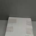 Havawish 96 Pcs Christmas Gingerbread Gender Reveal Decorations He or She Christmas Gender Reveal Party Supplies Gingerbread Paper Plates Napkins Forks Tableware Set for Baby Shower Party Favors