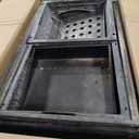 Royal Gourmet CC1830SC Charcoal Grill Offset Smoker with Cover, 823 Square Inches, Black, Perfect for Backyard Cooking, Outdoor Camping