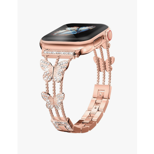 Add sparkle to your watch with the Musk-MSKR Metal Diamond Starlight Band - compatible with Apple Watch Series 10/9/8/7/6/5/4/3/2/1/SE/Ultra - shiny and stylish for women in sizes 38mm 40mm 41mm 42mm 44mm 45mm 49mm