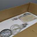 ALICE HOUSE 2 Packed 10-inch Gold Kitchen Island Pendant Lights, Hammered Glass, Modern Farmhouse Pendant Lighting, Brushed Brass Hanging Light Fixtures for Bathoom, Entryway and Hallway AL4202-P2