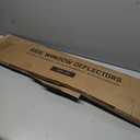 JOYTUTUS Vent Visor Compatible with 2015-2024 Ford F150, 2017-2024 F-150 Raptor Crew Cab, Outside Mount Car Window Rain Guards Deflectors, Vent Shades Accessories