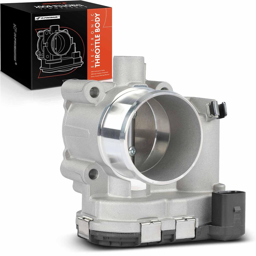 Electronic Throttle Body Compatible with Ford Escape L4 1.6L 2013-2016, Fiesta 2011-2019, Fusion 13-2014, Transit Connect 14-16, for S20169 7S7Z-9E926-A BE8Z-9E926-B