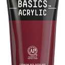Liquitex BASICS Acrylic Paint, 250ml (8.5-oz) Tube, Cadmium Red Deep Hue