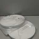 COLWATT 2Pack Ceiling Light with Night Light for Bedroom Hallway, 12 Inch LED Flush Mount Round Dimmable Ceiling Light 24W 2600LM, Selectable 2700K-3000K-4000K-5000K-6500K, White