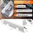 Grill Parts for Weber GS4 Spirit II & I E210 S210 E220 S220, GS4 Spirit 2 Grill Parts for Weber Flavorizer Bars 7635 67045 69796, Grates 7637 Replacement for Weber Spirit 2 Burner Kit, Stainless Steel